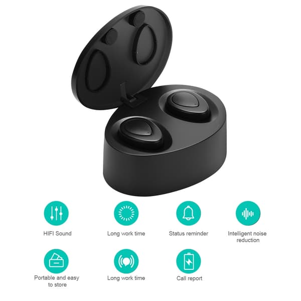 Mini Bluetooth langattomat stereo-urheilukuulokkeet