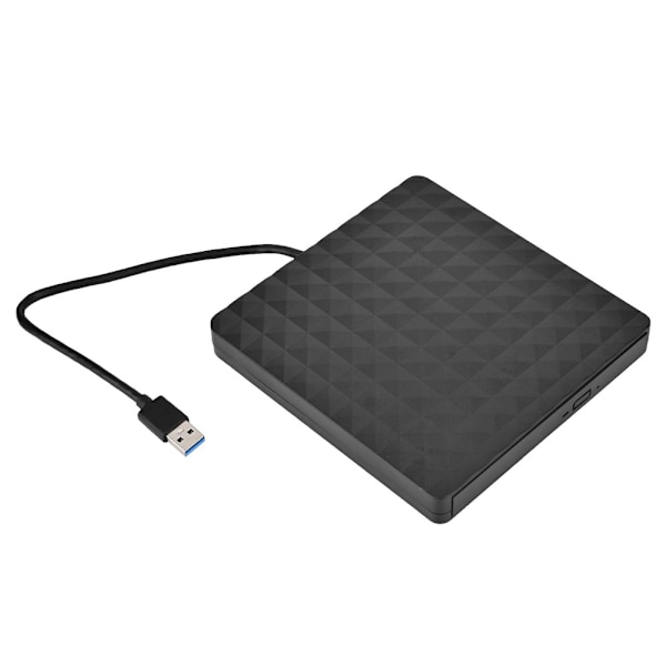 USB3.0 Rhombus Extern DVD-spelare Optisk enhet CD-skrivare för bärbar dator Stationär Universa