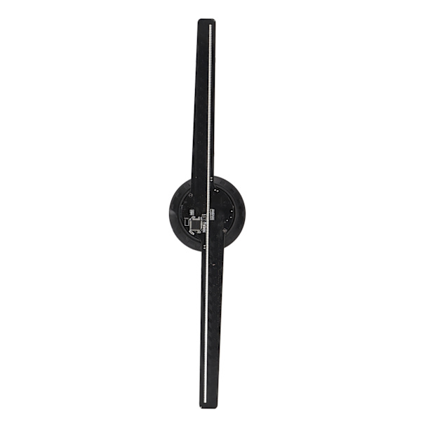 42cm DF‑42 3D Holografisk Fan Reklamemaskine 2 Blade LED Projektionsfan 3D Display 100‑240VUK Stik