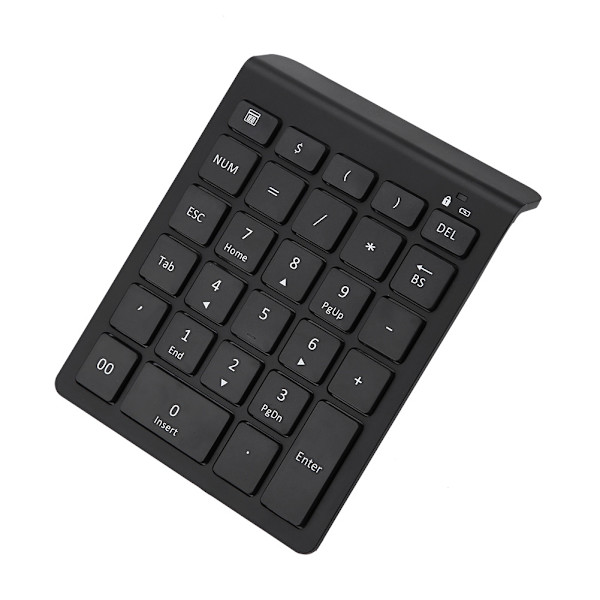 Bluetooth 28-tangenters trådlöst numeriskt tangentbord Mini Numpad Digital Keyboard för IOS/Android/WIN