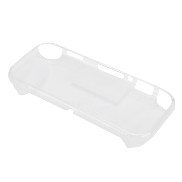 Mjukt TPU-skyddsfodral för spelkonsol med förvaringstillbehör för Switch Lite-värd med greppspår, transparent