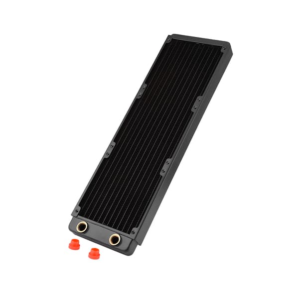 12 Rør PC Varmeveksler Lige G1/4 Gevind Computer CPU Vandkøler Rør - 360mm