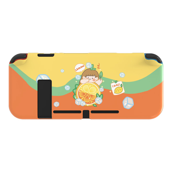 Dockningsbar skyddande väska för Nintendo Switch, mjuk TPU slim case cover för NS-konsol och Joy-Con-kontroller