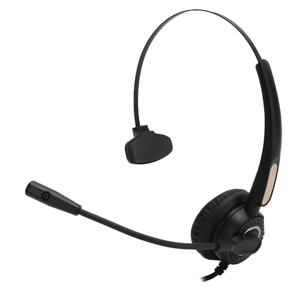 USB-hörlurar med brusreducerande mikrofon för affärs-UC Skype Lync Softphone Call Center Office