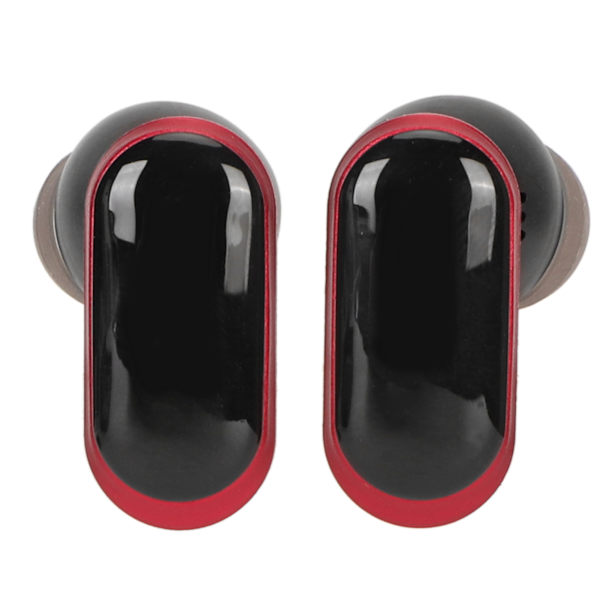 Sprog Oversætter Earbuds Bluetooth 5.0 Støjreduktion Understøtter 74 Sprog 70 Accent Trådløse Oversætter Earbuds Sort Rød