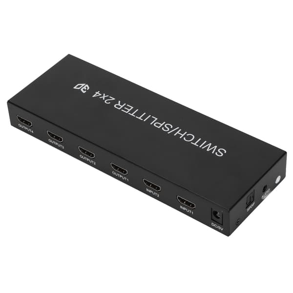 HD Multimedia Interface 2.0-svitsj 2 inn 4 ut UHD 4K HD Multimedia Interface-svitsj for PS4UK-plugg