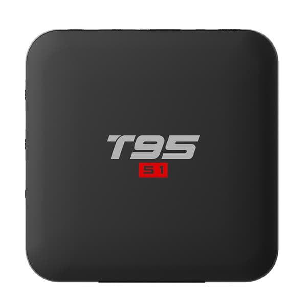 T95S1 S905W Videodekoding 16GB 2.4G WIFI Smart TV-boks for Android 7.1