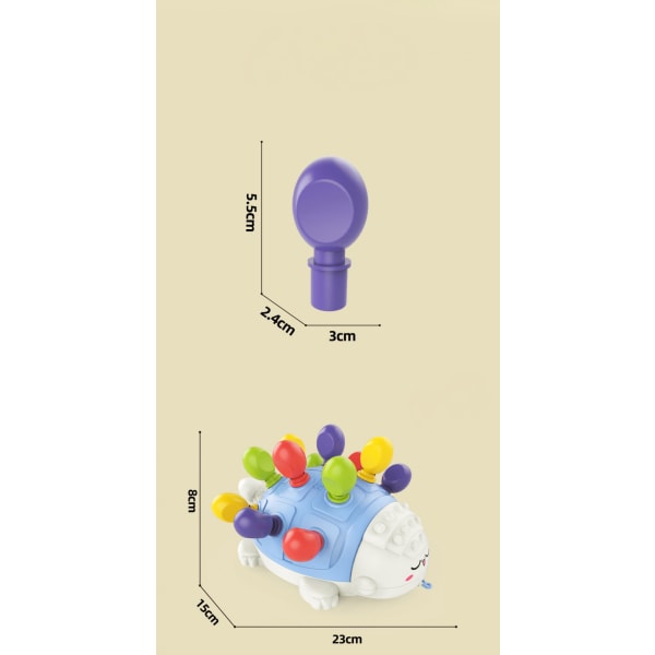 Montessori-lelut vauvoille 6 12 18 kuukautta+, Tinabless Dinosaurus Vauva Sensory Fine Motor Skills Kehityslelut