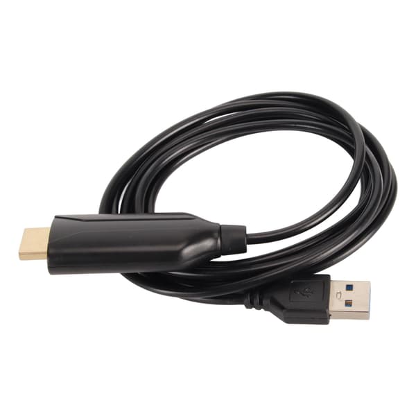 Videokortkabel HD 1080P 60fps HD Multimedia Interface till USB och typ C videoadapterkabel 4,9ft