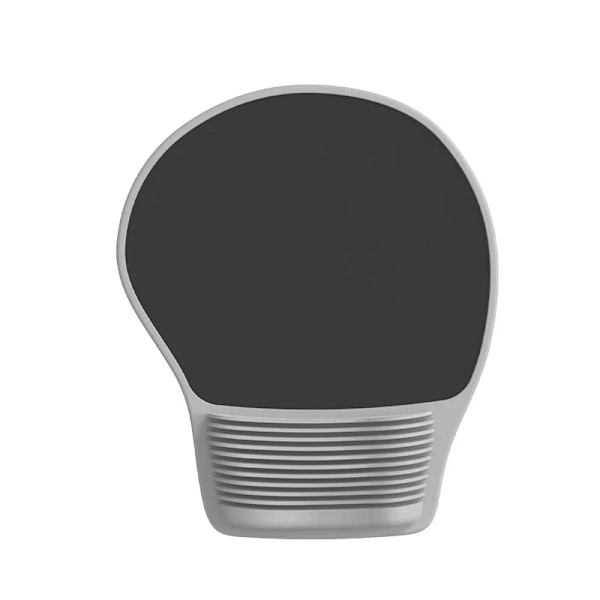 Musmatta med handledsstöd Ergonomisk halkfri silikonbas Speltillbehör Stöd Dator Silikon Musmatta black