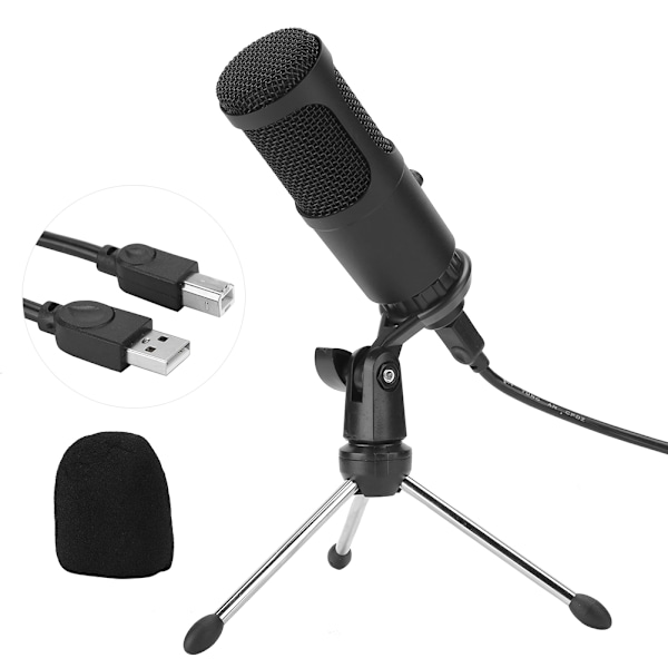 Stormembran kondensatormikrofon Live Broadcast Computer Recording Studio Mic