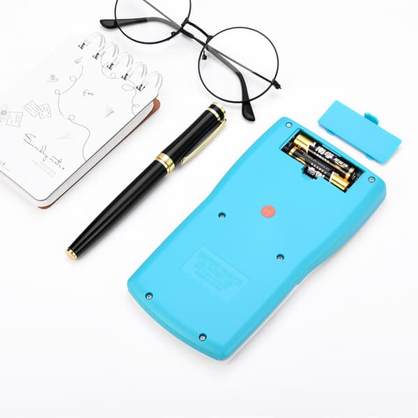 Student Handheld Scientific Full Function Calculator Portable Calculator Office Supplies (Blå)