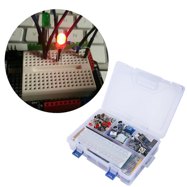 Professionellt startpaket för DIY-nybörjare LCD-sensor servomotorrelä RTC
