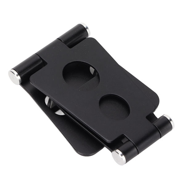 Telefonhållare Multi Angle Justering Multi Hole Position Stabil Bas Färg Varaktig Skrivbord Mobiltelefonhållare för PC LaptopSvart