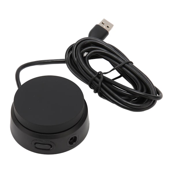 Kuulokevahvistin USB2.0 96KHz 24bit Tukee 3,5 mm:n liitäntää 8,2 jalan kaapeli Ulkoinen USB-äänikortti kuulokkeille PC-kannettavalle