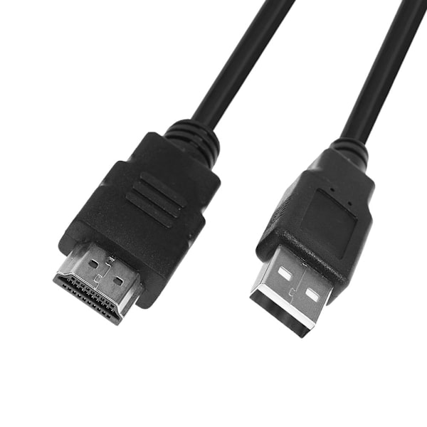 1M Bil Dashbord USB 2.0/3.0/3.5mm/AUX/HDMI Panel Flush Mount Forlengelseskabel 5#