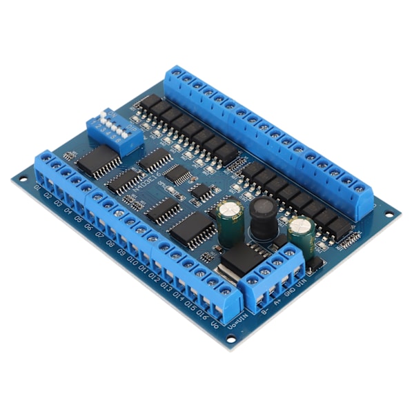 DC 6.5‑30V 16 ingångar 16 utgångar expansionskort multifunktionell RS485 fjärrkontrollbrytare PLC IO-modul