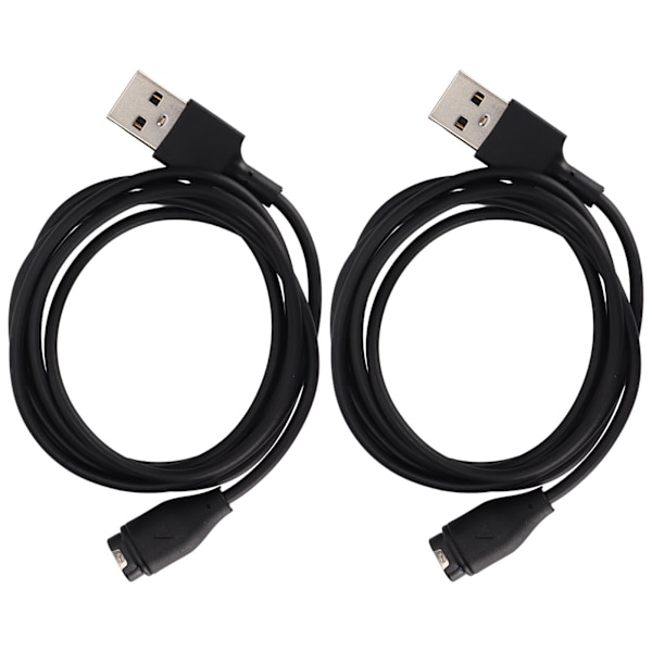 2pcs Charger Cable Compatible for Fitbit Fenix 6X Smart Watch USB Charging Cable Cord Adapter Repalcement