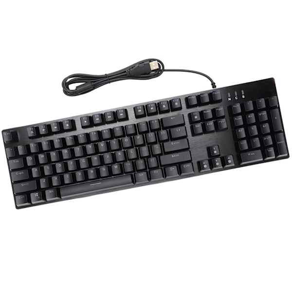 TAIDU Mekanisk Gamingtangentbord Hållbart 104 Tangenter K550 RGB USB-tillbehör för Windows XP / 7/8/10-system