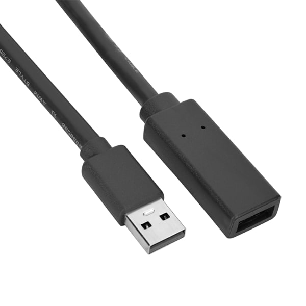 USB 3.0 han til hun datakabel computer mus tastatur U disk forlængerkabel (sort 2m)