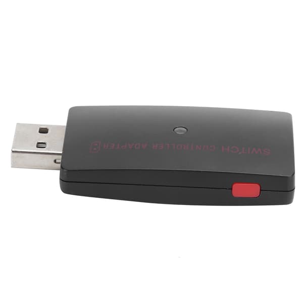 Bærbar USB trådløs Bluetooth-kontrolleradapter håndtak konverter for PS4 Switch spillkonsoll svart