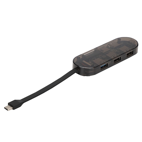 7 in 1 Type-C-keskitin USB-C - HDMI USB3.0 -muunnin Telakointiasema Tukee Muistikorttia