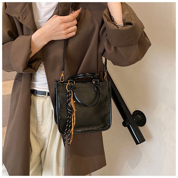 Skuldertaske Crossbody Firkantet Håndtaske Tote Dame Tasker Niche Små Tasker Kvinde Pendler Taske Tote Taske