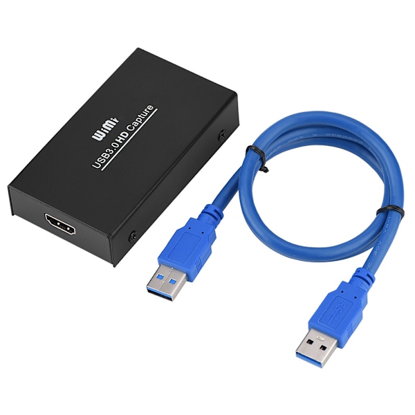 USB 3.0 HD HDMI Capture Card Device 1080P Video Audio Adapter Free Drive for Windows/Linux/OS X