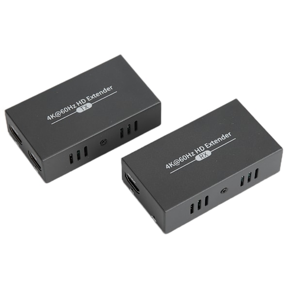 HT239 50m 4K og 60Hz HD Multimedia Interface Extender RJ45 Interface Converter 110‑240VEU Stik