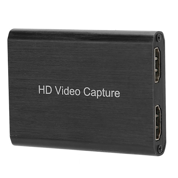 USB3.0-videokaappauskortti 2 x HDMI-portti 4K High Definition 1080P Live Record No Stuckblack