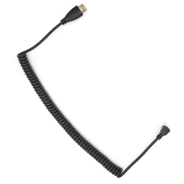 HD Multimedia InterfaceA til HD Multimedia InterfaceD Adapterkabel Fjederkabel Reverse Elbow