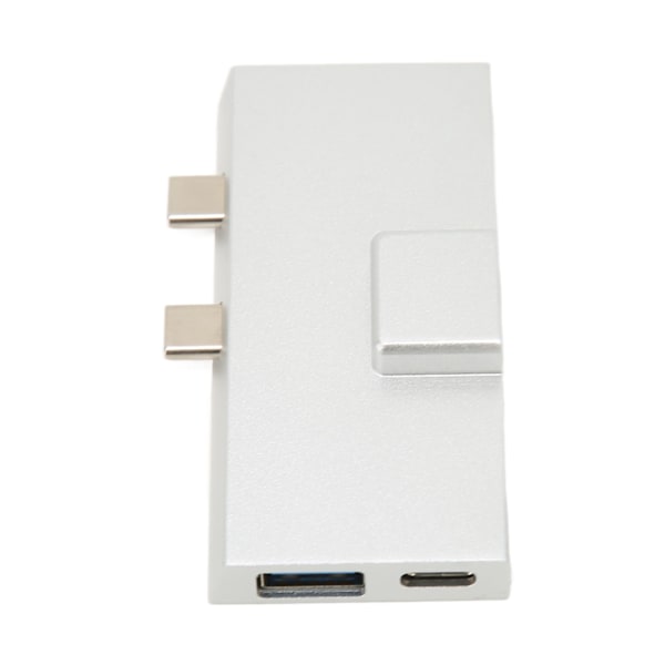 Kaksois-USB-C-laajennuskeskitin, ammattimainen 7-porttinen Plug and Play 5 Gbps:n tiedonsiirto USB-C-keskitin Surface Pro 8 9 X:lle