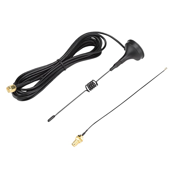 10 stk GSM 433Mhz antenne 5dbi SMA rett radio sugekoppantenne med tilkoblingskabel