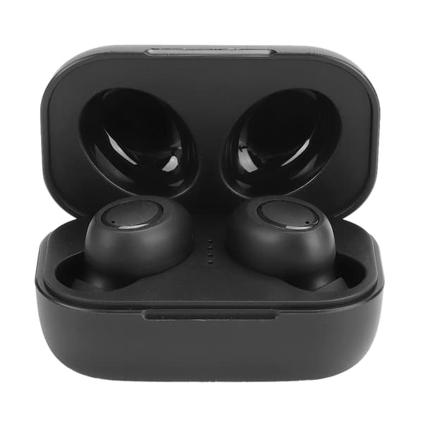 Bærbar Bluetooth5.0-øretelefon Sportsheadset Højdefinitionslydkvalitet sort