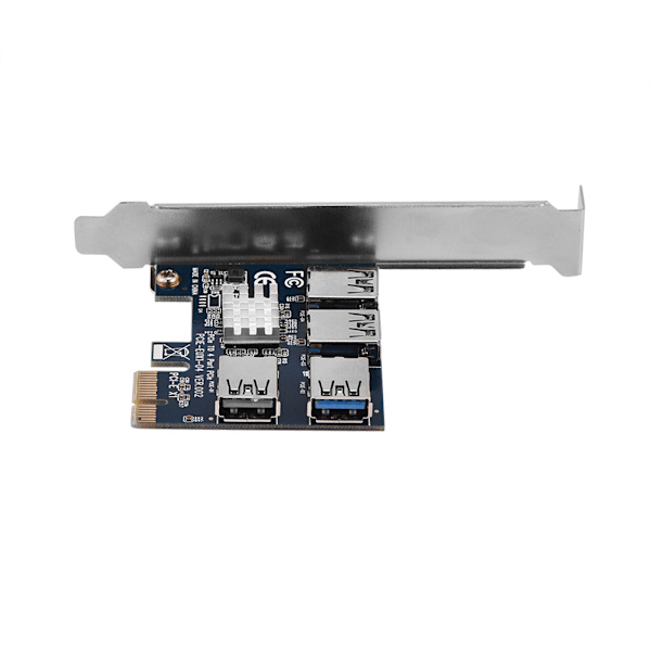 PCI-E 1 till 4 portar PCI Express USB 3.0 expansionskort adapterkort