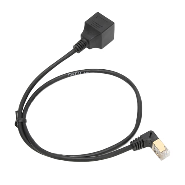 Nettverksforlengelseskabel Gullbelagt Høyhastighet 40 Gbps 26AWG Vanntett Nettverkskabelforlenger for utendørs og innendørs
