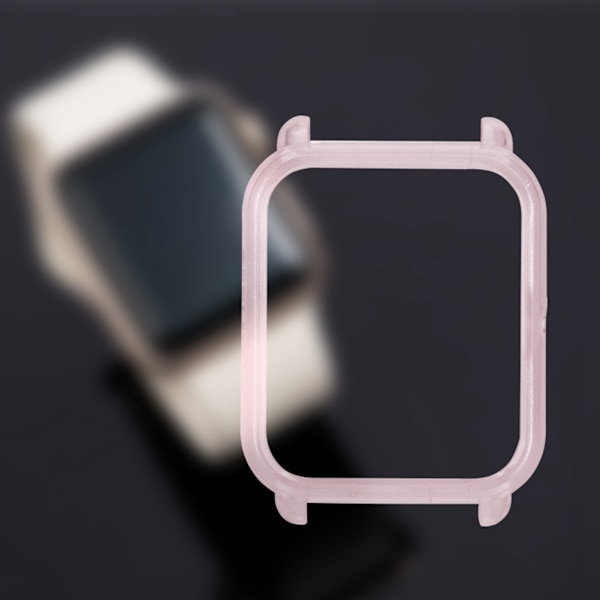 Krystalbeskyttende etui til Huami Youth Version Smartwatch Ultralet Ultratyndt (Pink)