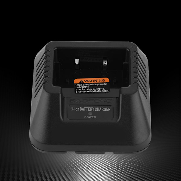 Intercom-lader Intercom-ladeutstyr Strømforsyning Adpater for Baofeng UV-5RA/A/B/E/C