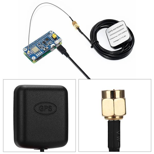 L76X MultiGNSS HAT Raspberry Pi:lle, tukee GPS BDS QZSS