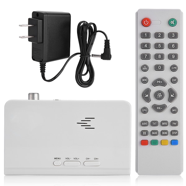 Digital 1080P HD HDMI TV-box Tuner-mottagare Konverter Fjärrkontroll