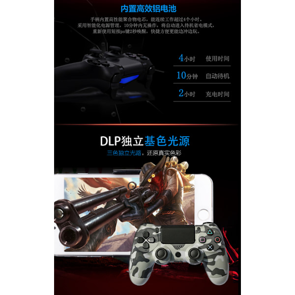 Trådløs controller til PS4