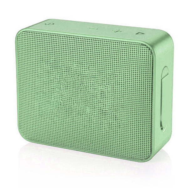 Trådlös Bluetooth-högtalare HiFi Stereo Bass Multifunktionell Mini Bärbar Trådlös Högtalare för Utomhusresor Hemma Mintgrön