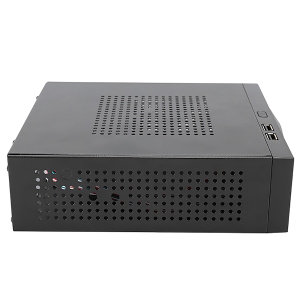 Mini HTPC -kotelo Kotiteatteritietokone ITX Mini Emolevy Pöytätietokoneen Kotelo C60
