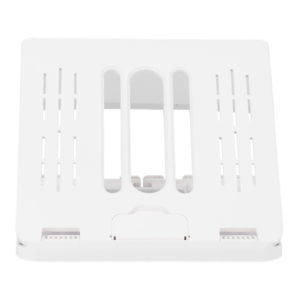 Tablet Stand Multifunksjonell Intelligent Løftbar Folding Varmespredningsbrakett for Bærbar PC Smarttelefoner Hvit