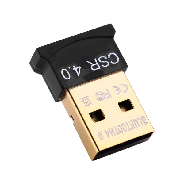 Trådløs Bluetooth V4.0 USB 2.0 CSR 4.0 Dongle Adapter Med CD For Win 8 7 XP PC