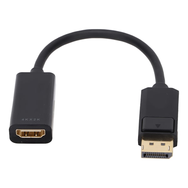 Mindpure Adapterkabel DP till HighDefinition Multimedia Interface 4K Konverterkabel för Dator Laptop Monitor TV