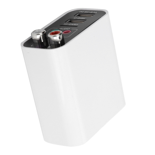 Bluetooth-adapter Bluetooth 5.0-modtager-sender 3,5 mm til trådløs AUX-lyd 110-240V Standard EU-stik