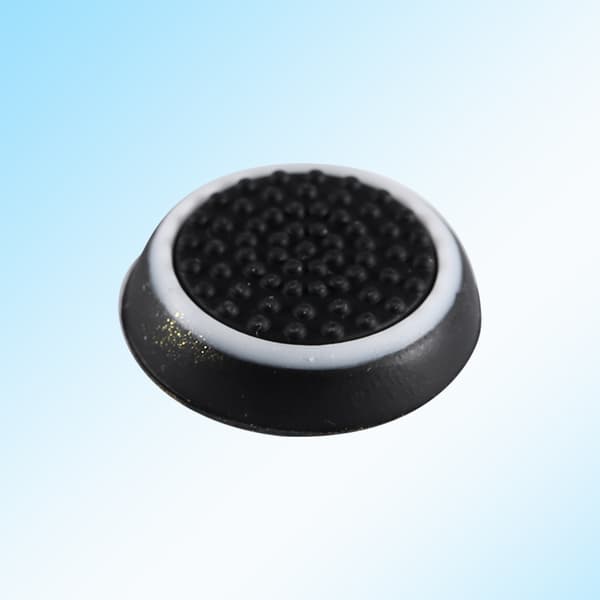 4 stk. silikone gamepad joystick-hætte tommelfinger-stick-dæksel til PS3 PS4 XBOX hvid