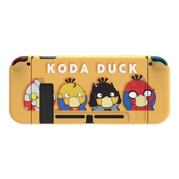 Dockningsbar skyddande väska för Nintendo Switch, söt mjuk TPU slim case cover för NS-konsol och Joy-Con-kontroller