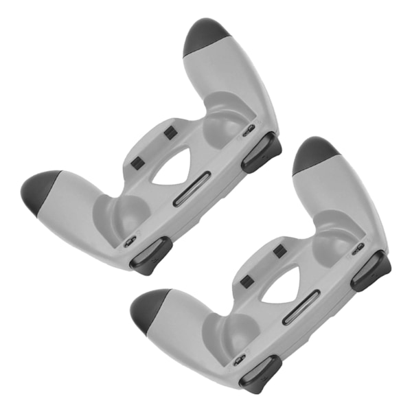 Håndtak Stativ Lader for Switch Slitasjebestandig Spillkontroller Stativ Lader Svettebestandig Håndtak Kit for SwitchGrå